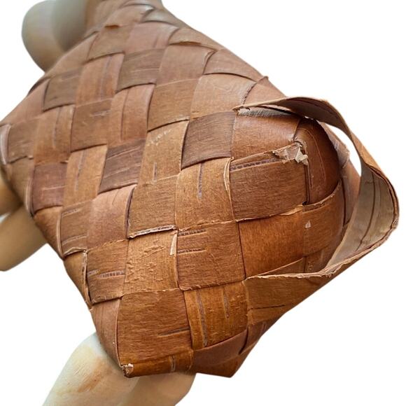 Decorative Ox Cow Wicker Woven Straw Vintage Handcrafted Folk Art Rustic Farm - Picture 9 of 14